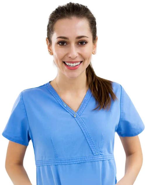 A Copper Connect Care support worker