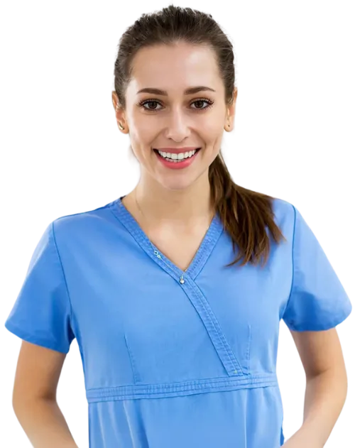 A Copper Connect Care support worker